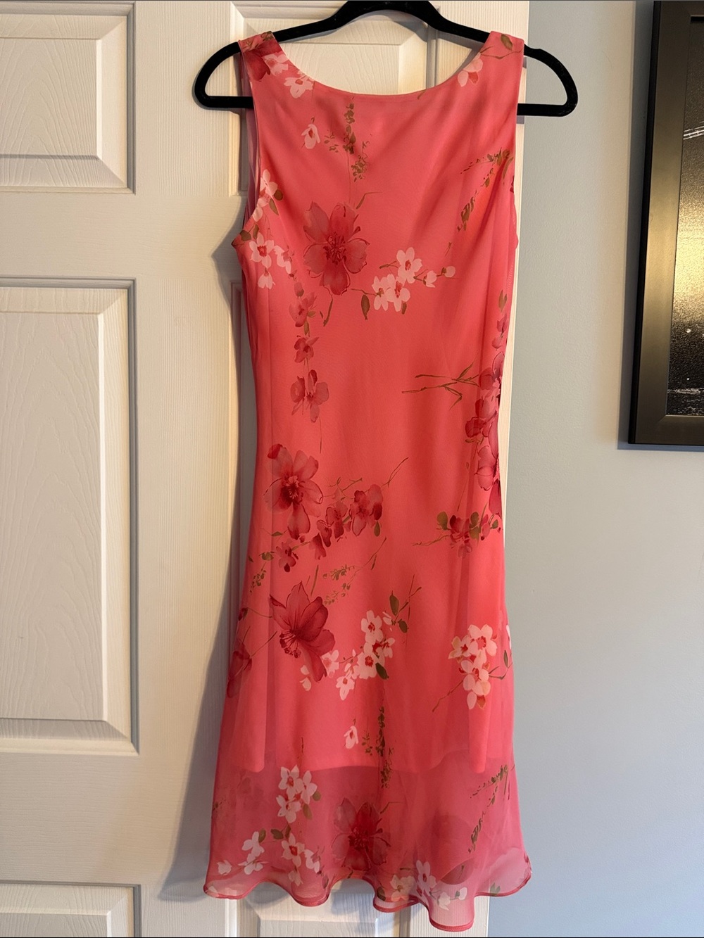 Women's Pink Floral Dress